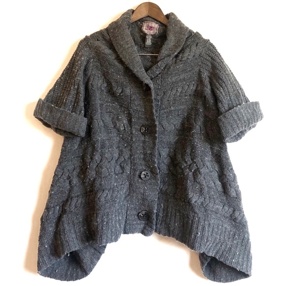 Dex Sweaters - ❄️2/$30 DEX Lamb Wool Soft Chunky Knit Cardigan ❄️